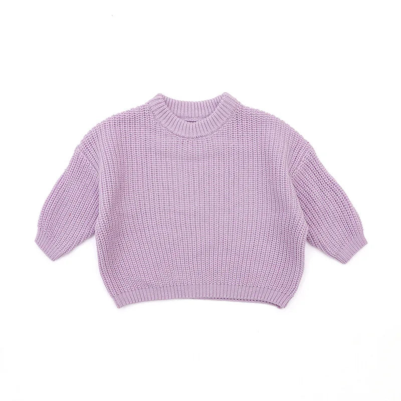Personalized Knit Sweater - Pastel