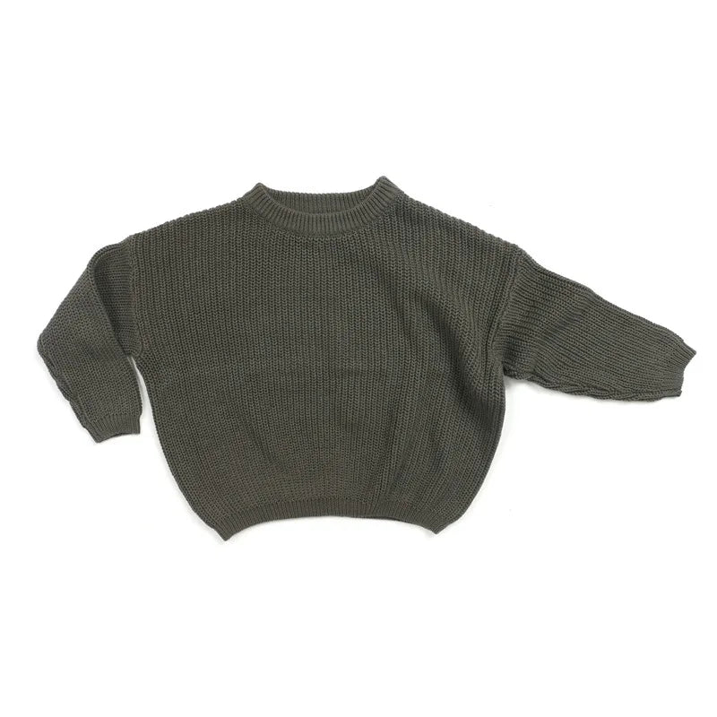 Personalized Knit Sweater - Dark